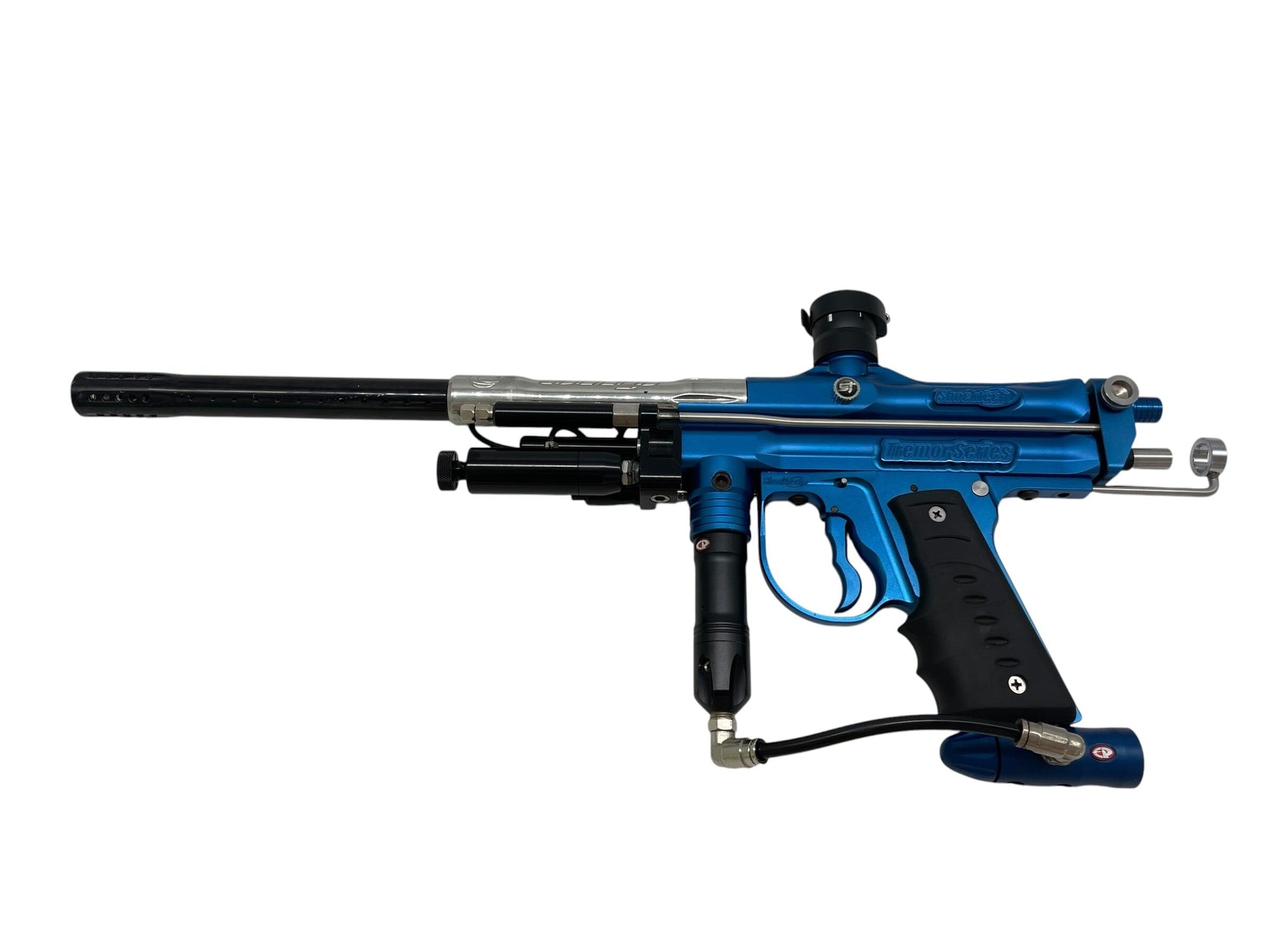 Used Shocktech Autococker "Tremor Series" Paintball Gun Paintball Gun from CPXBrosPaintball Buy/Sell/Trade Paintball Markers, New Paintball Guns, Paintball Hoppers, Paintball Masks, and Hormesis Headbands