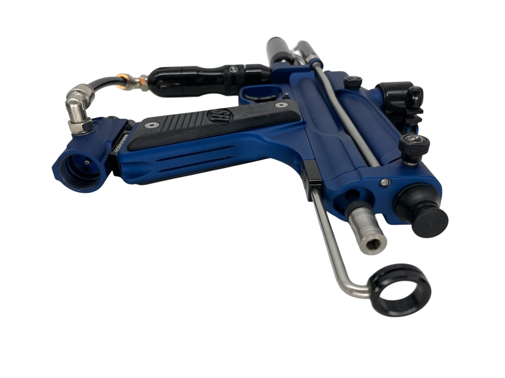 Used Shocktech USA FIRE Series 1.5 Blue/Black Paintball Gun from CPXBrosPaintball Buy/Sell/Trade Paintball Markers, New Paintball Guns, Paintball Hoppers, Paintball Masks, and Hormesis Headbands