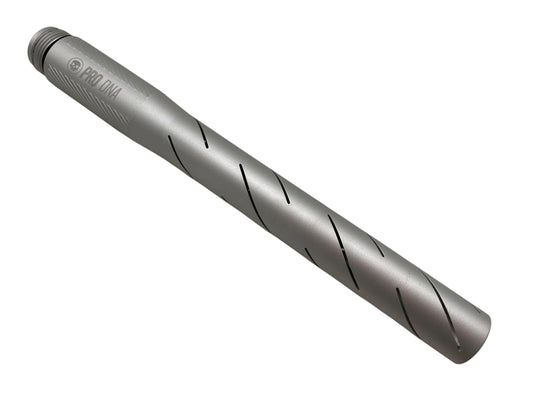 Used SILENCIO™ "DOUBLE HELIX" BARREL TIP : Dust Silver Paintball Gun from CPXBrosPaintball Buy/Sell/Trade Paintball Markers, New Paintball Guns, Paintball Hoppers, Paintball Masks, and Hormesis Headbands