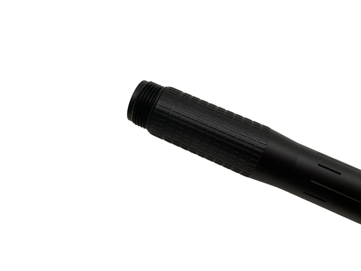 Used SILENCIO™ "POWER GRIP" BARREL TIP (S63 AND PWR COMPATIBLE) - DUST BLACK Paintball Gun from CPXBrosPaintball Buy/Sell/Trade Paintball Markers, New Paintball Guns, Paintball Hoppers, Paintball Masks, and Hormesis Headbands