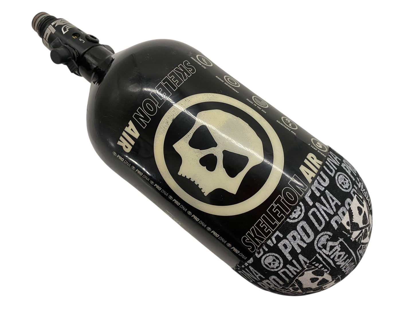 Used Skeleton Air 80/4500 Paintball Tank Paintball Gun from CPXBrosPaintball Buy/Sell/Trade Paintball Markers, New Paintball Guns, Paintball Hoppers, Paintball Masks, and Hormesis Headbands