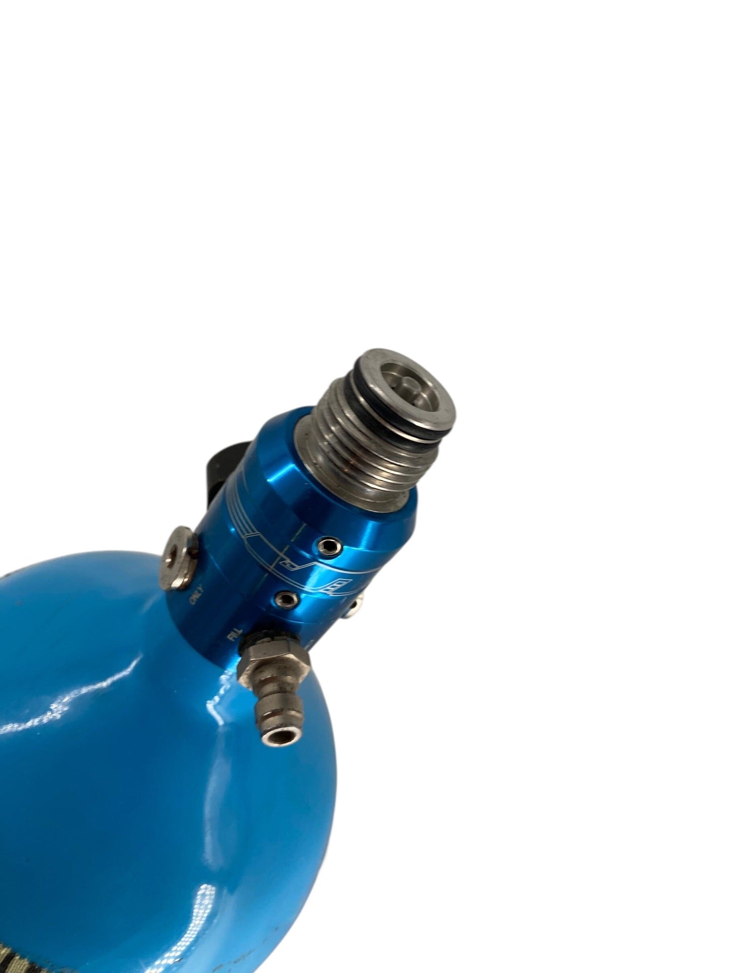 Used Skeleton Air 80/4500 Paintball Tank with JT HAYMKR Reg Paintball Gun from CPXBrosPaintball Buy/Sell/Trade Paintball Markers, New Paintball Guns, Paintball Hoppers, Paintball Masks, and Hormesis Headbands