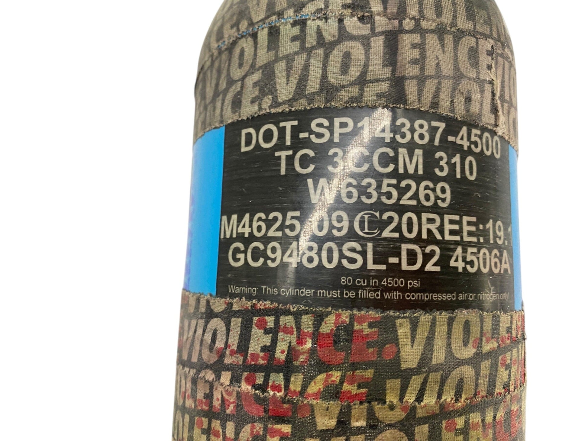 Used Skeleton Air 80/4500 Paintball Tank with JT HAYMKR Reg Paintball Gun from CPXBrosPaintball Buy/Sell/Trade Paintball Markers, New Paintball Guns, Paintball Hoppers, Paintball Masks, and Hormesis Headbands