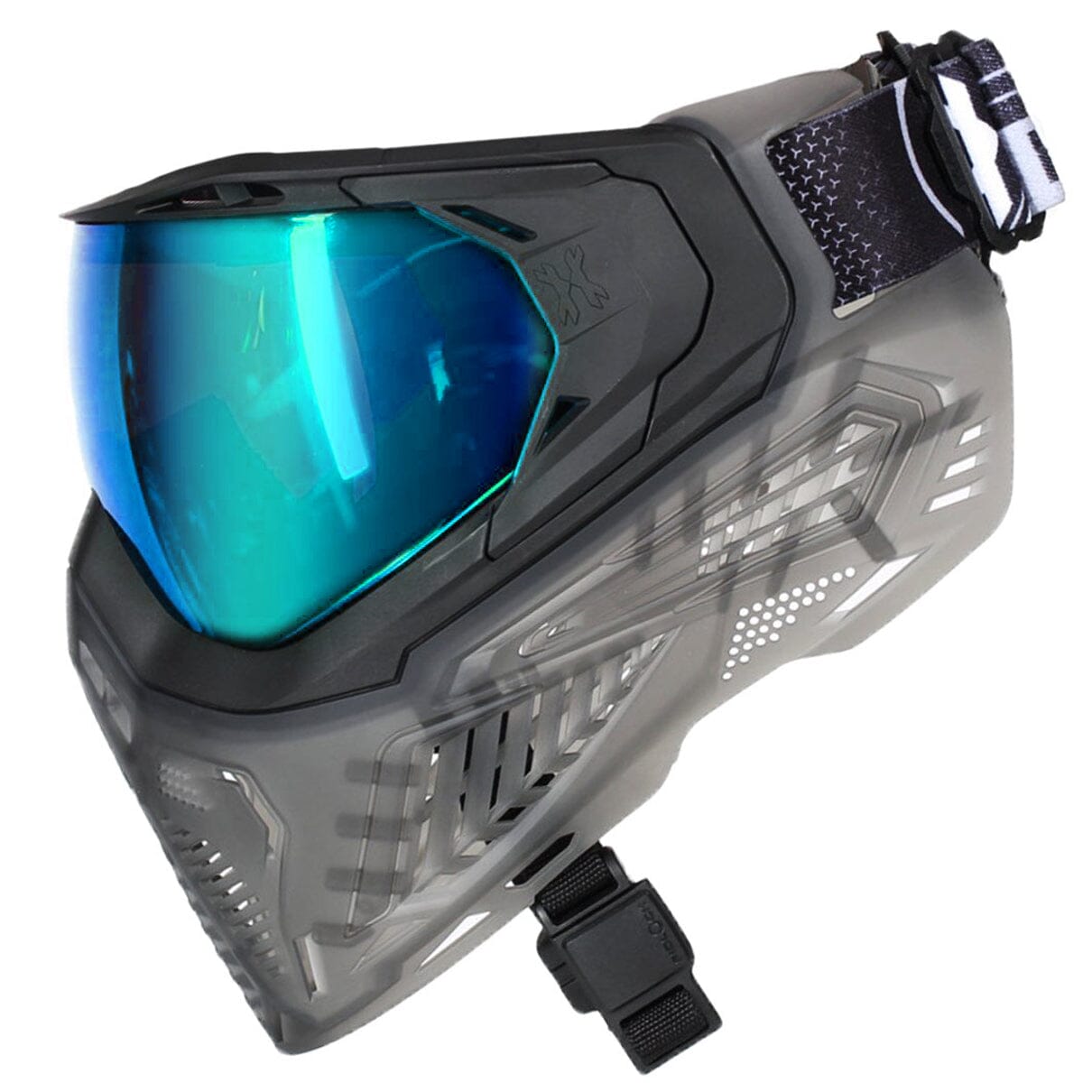 Used SLR Goggle - Currant (Black/Black/Smoke) Arctic Lens Paintball Gun from HK Army Clothing Buy/Sell/Trade Paintball Markers, New Paintball Guns, Paintball Hoppers, Paintball Masks, and Hormesis Headbands