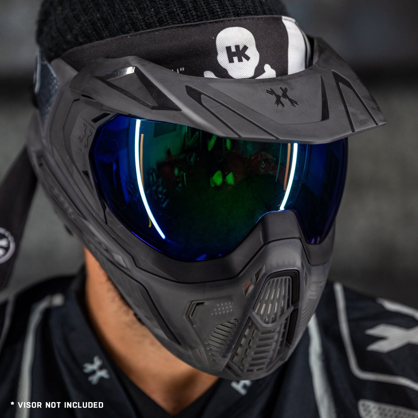 Used SLR Goggle - Currant (Black/Black/Smoke) Arctic Lens Paintball Gun from HK Army Clothing Buy/Sell/Trade Paintball Markers, New Paintball Guns, Paintball Hoppers, Paintball Masks, and Hormesis Headbands