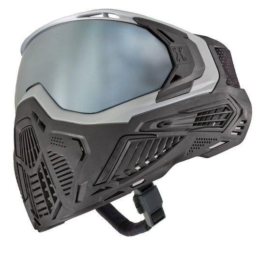 Used SLR Goggle - Mercury (Grey/Black) Silver Lens Paintball Gun from HK Army Clothing Buy/Sell/Trade Paintball Markers, New Paintball Guns, Paintball Hoppers, Paintball Masks, and Hormesis Headbands