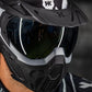 Used SLR Goggle - Mercury (Grey/Black) Silver Lens Paintball Gun from HK Army Clothing Buy/Sell/Trade Paintball Markers, New Paintball Guns, Paintball Hoppers, Paintball Masks, and Hormesis Headbands