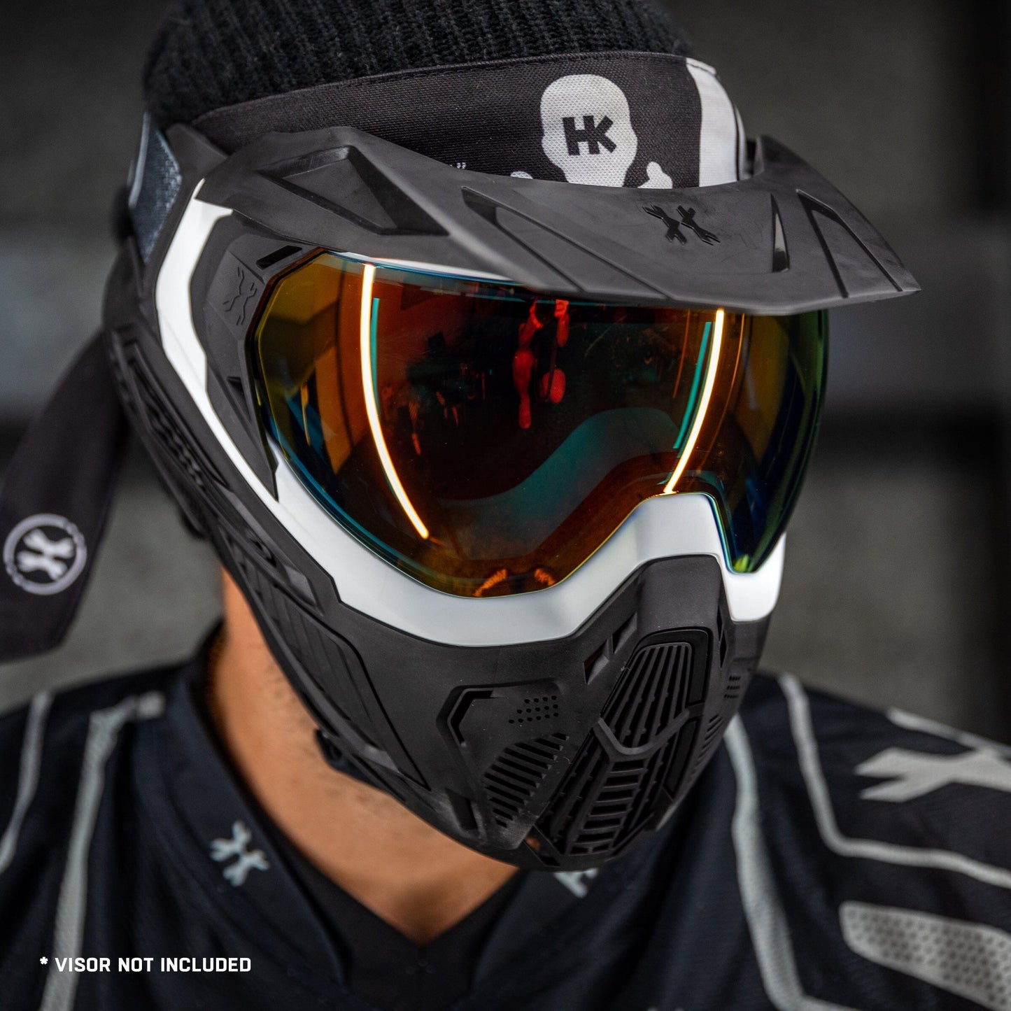 Used SLR Goggle - Trooper (White/Black/Black) Scorch Lens Paintball Gun from HK Army Clothing Buy/Sell/Trade Paintball Markers, New Paintball Guns, Paintball Hoppers, Paintball Masks, and Hormesis Headbands