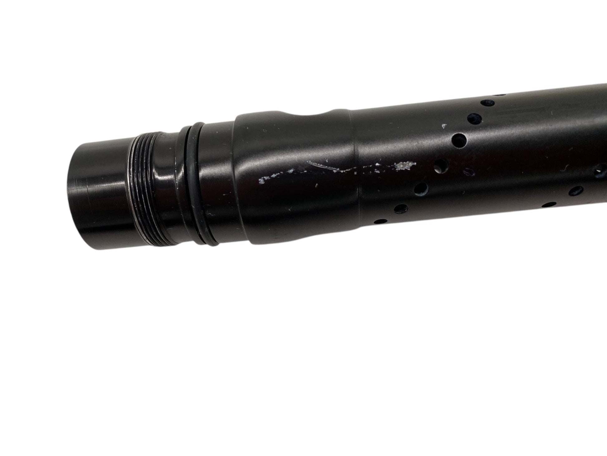 Used Smart Parts 14” Barrel Tip : Gloss Black Paintball Gun from CPXBrosPaintball Buy/Sell/Trade Paintball Markers, New Paintball Guns, Paintball Hoppers, Paintball Masks, and Hormesis Headbands