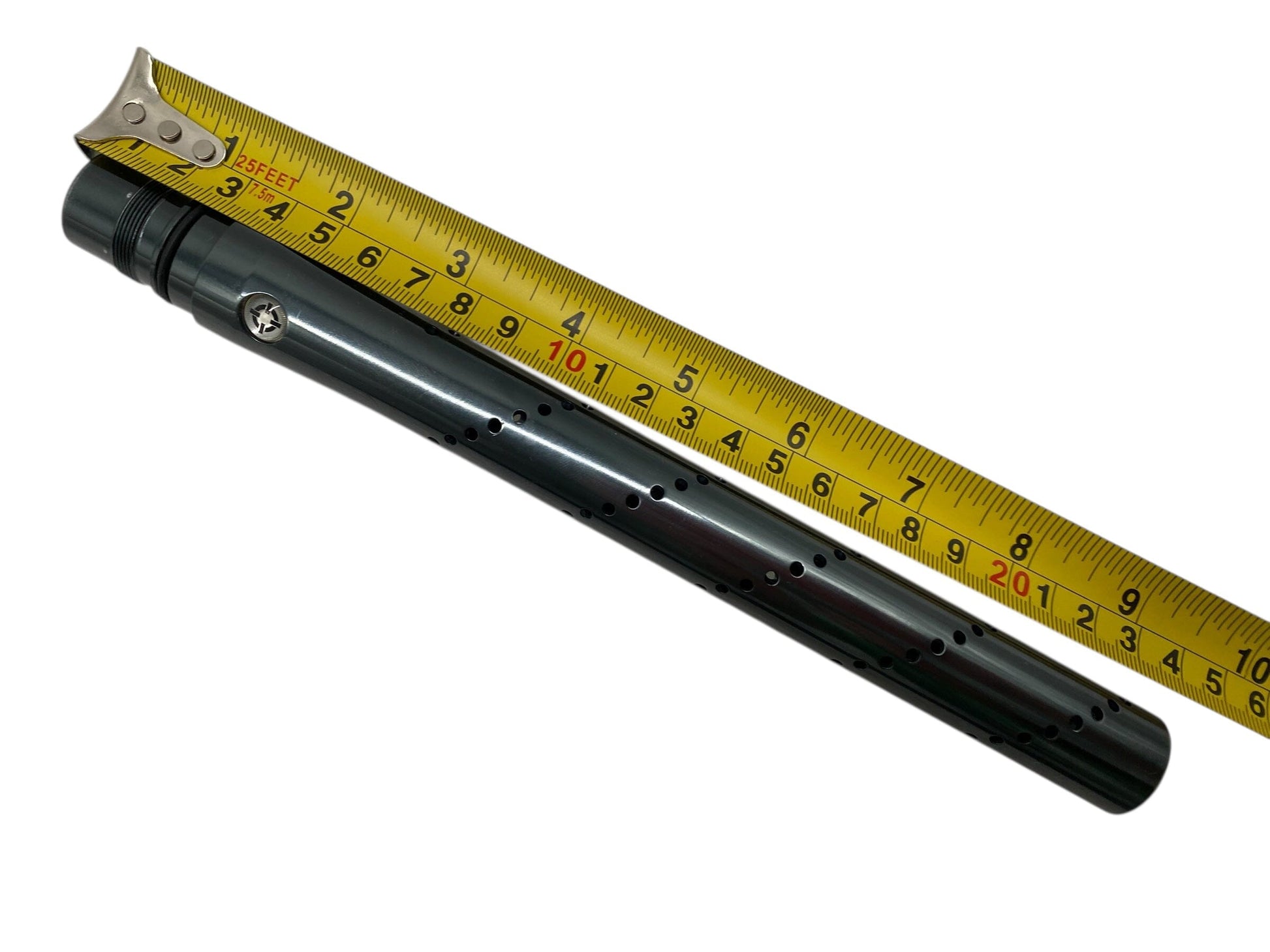 Used Smart Parts 14” Barrel Tip : Gloss Grey Paintball Gun from CPXBrosPaintball Buy/Sell/Trade Paintball Markers, New Paintball Guns, Paintball Hoppers, Paintball Masks, and Hormesis Headbands