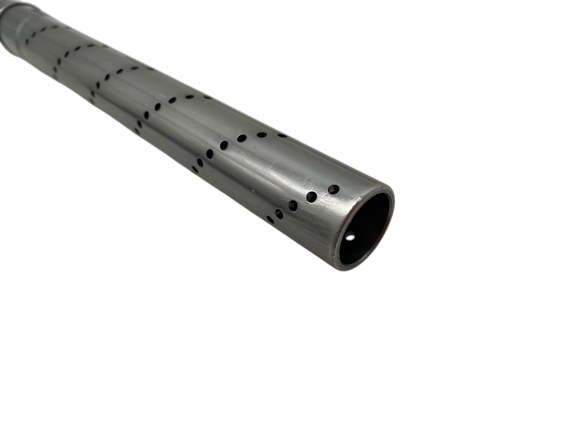 Used Smart Parts 14” Barrel Tip : Gloss Silver Paintball Gun from CPXBrosPaintball Buy/Sell/Trade Paintball Markers, New Paintball Guns, Paintball Hoppers, Paintball Masks, and Hormesis Headbands