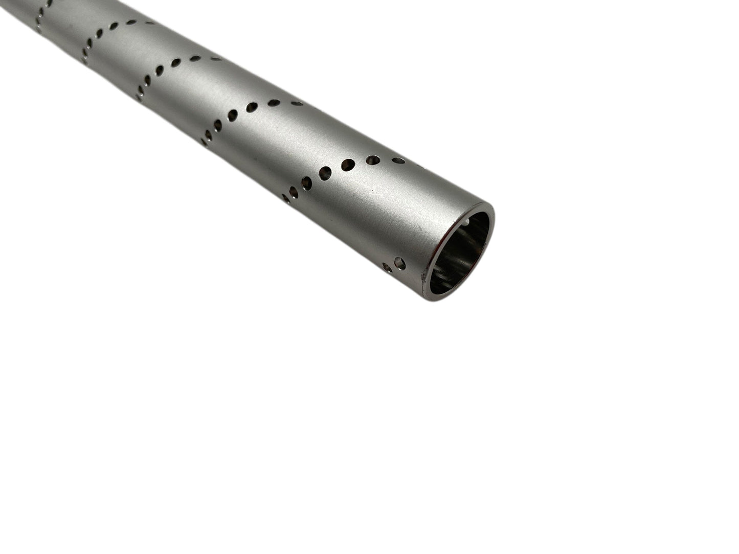 Used Smart Parts 16” Barrel Tip : Gloss Silver Paintball Gun from CPXBrosPaintball Buy/Sell/Trade Paintball Markers, New Paintball Guns, Paintball Hoppers, Paintball Masks, and Hormesis Headbands