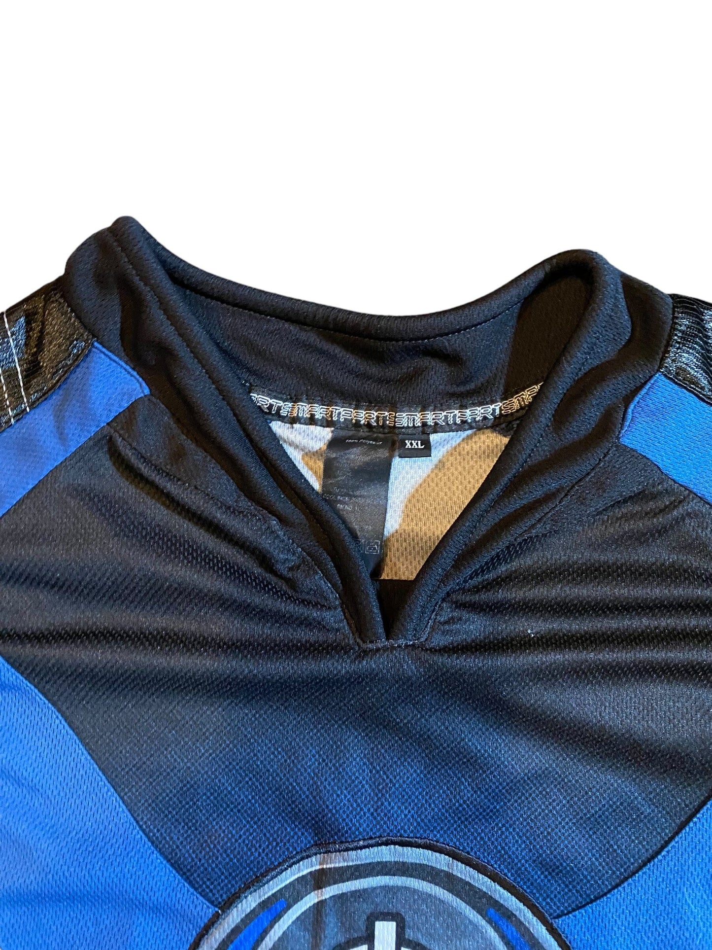 Used Smart Parts Blue Paintball Jersey size XX-Large Paintball Gun from CPXBrosPaintball Buy/Sell/Trade Paintball Markers, New Paintball Guns, Paintball Hoppers, Paintball Masks, and Hormesis Headbands