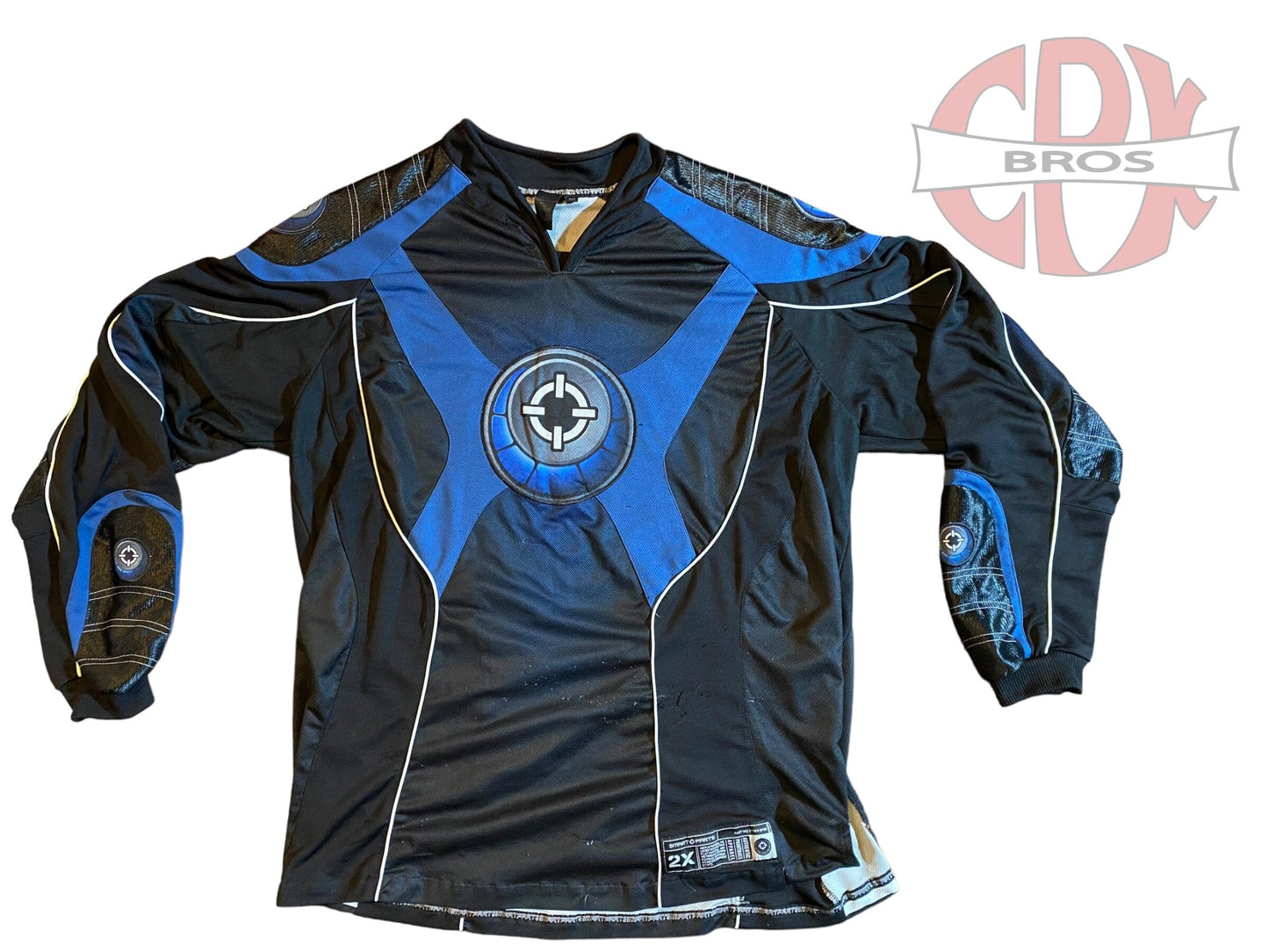 Used Smart Parts Blue Paintball Jersey size XX-Large Paintball Gun from CPXBrosPaintball Buy/Sell/Trade Paintball Markers, New Paintball Guns, Paintball Hoppers, Paintball Masks, and Hormesis Headbands