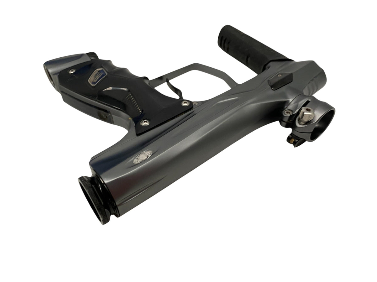 Used Smart Parts Shocker Amp Paintball Gun Grey Paintball Gun from CPXBrosPaintball Buy/Sell/Trade Paintball Markers, New Paintball Guns, Paintball Hoppers, Paintball Masks, and Hormesis Headbands