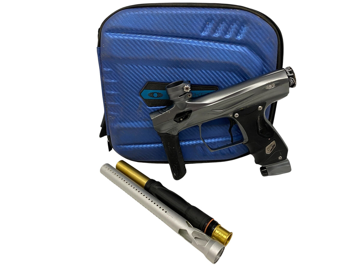Used Smart Parts Shocker Amp Paintball Gun Grey Paintball Gun from CPXBrosPaintball Buy/Sell/Trade Paintball Markers, New Paintball Guns, Paintball Hoppers, Paintball Masks, and Hormesis Headbands