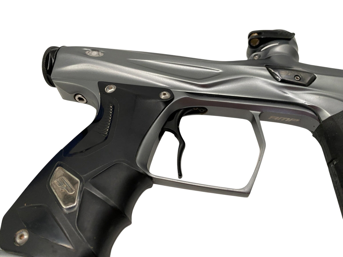 Used Smart Parts Shocker Amp Paintball Gun Grey Paintball Gun from CPXBrosPaintball Buy/Sell/Trade Paintball Markers, New Paintball Guns, Paintball Hoppers, Paintball Masks, and Hormesis Headbands