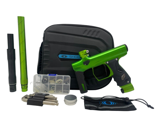 Used Smart Parts Shocker ERA Green/Black Paintball Gun Paintball Gun from CPXBrosPaintball Buy/Sell/Trade Paintball Markers, New Paintball Guns, Paintball Hoppers, Paintball Masks, and Hormesis Headbands