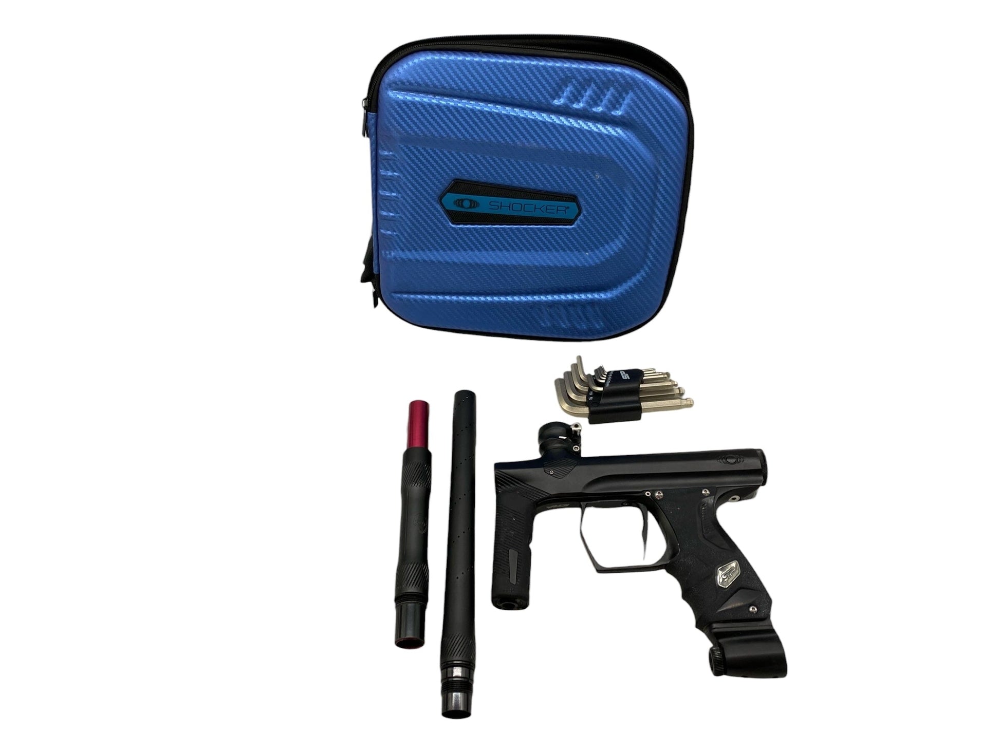 Used Smart Parts Shocker Era Paintball Gun Black Paintball Gun from CPXBrosPaintball Buy/Sell/Trade Paintball Markers, New Paintball Guns, Paintball Hoppers, Paintball Masks, and Hormesis Headbands