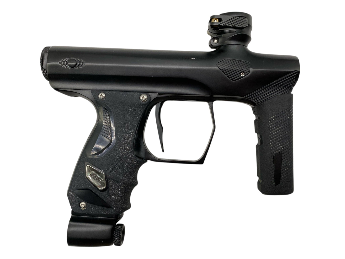 Used Smart Parts Shocker Era Paintball Gun Black Paintball Gun from CPXBrosPaintball Buy/Sell/Trade Paintball Markers, New Paintball Guns, Paintball Hoppers, Paintball Masks, and Hormesis Headbands