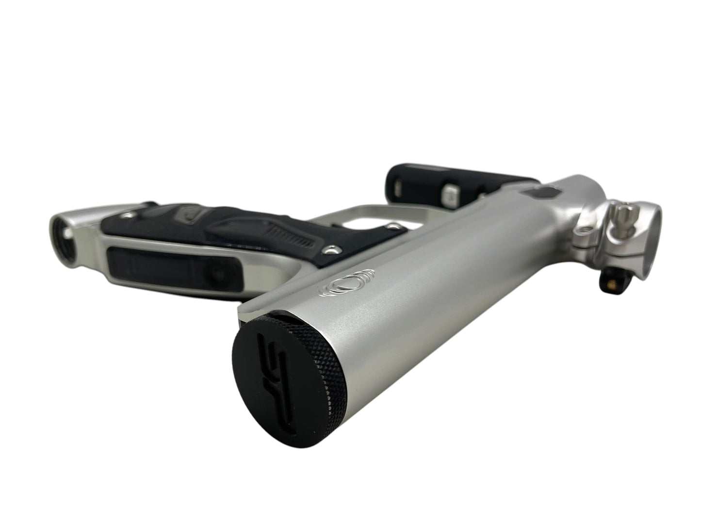Used Smart Parts Shocker ERA Silver/Black Paintball Gun Paintball Gun from CPXBrosPaintball Buy/Sell/Trade Paintball Markers, New Paintball Guns, Paintball Hoppers, Paintball Masks, and Hormesis Headbands