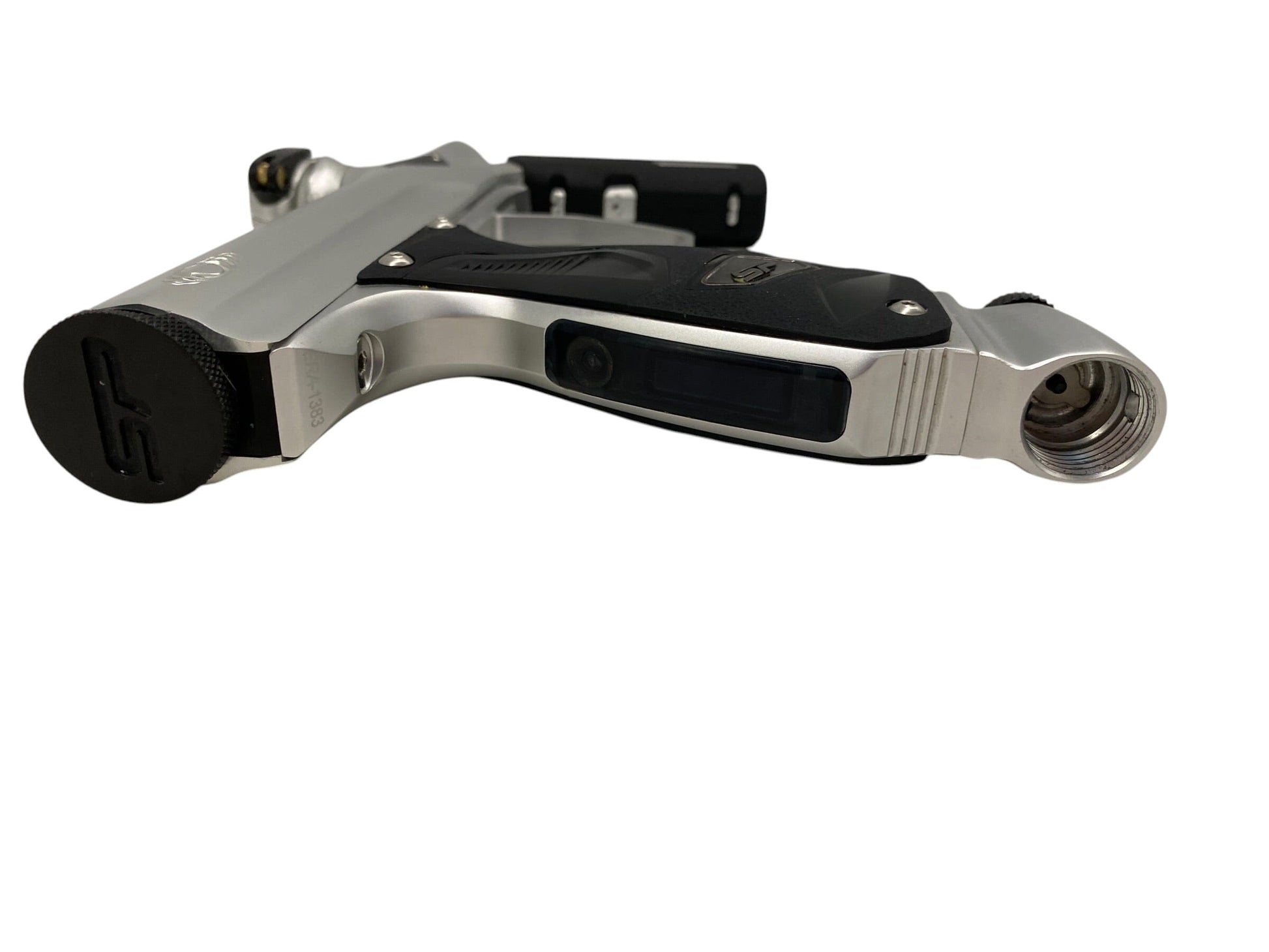 Used Smart Parts Shocker ERA Silver/Black Paintball Gun Paintball Gun from CPXBrosPaintball Buy/Sell/Trade Paintball Markers, New Paintball Guns, Paintball Hoppers, Paintball Masks, and Hormesis Headbands