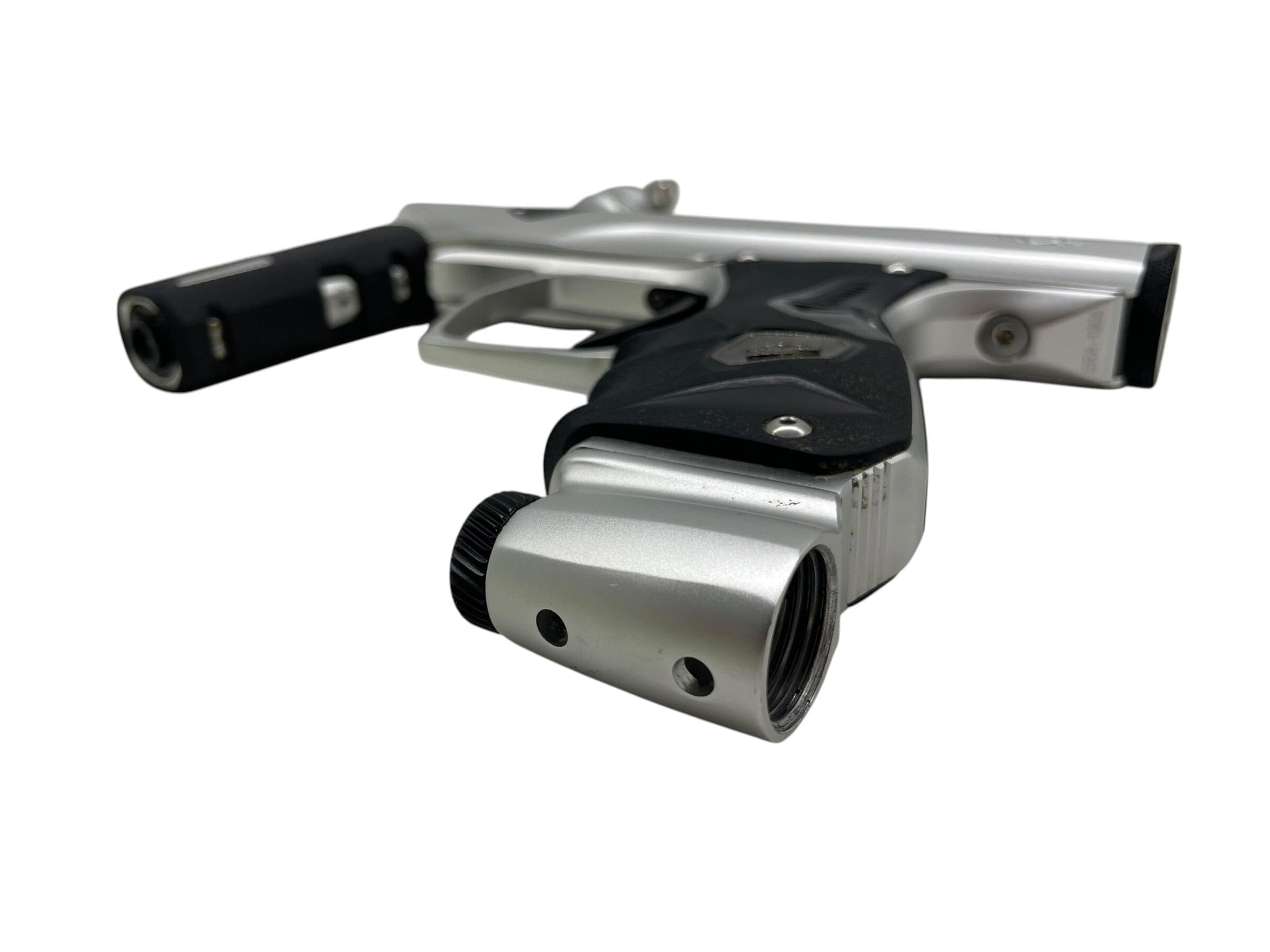 Used Smart Parts Shocker ERA Silver/Black Paintball Gun Paintball Gun from CPXBrosPaintball Buy/Sell/Trade Paintball Markers, New Paintball Guns, Paintball Hoppers, Paintball Masks, and Hormesis Headbands