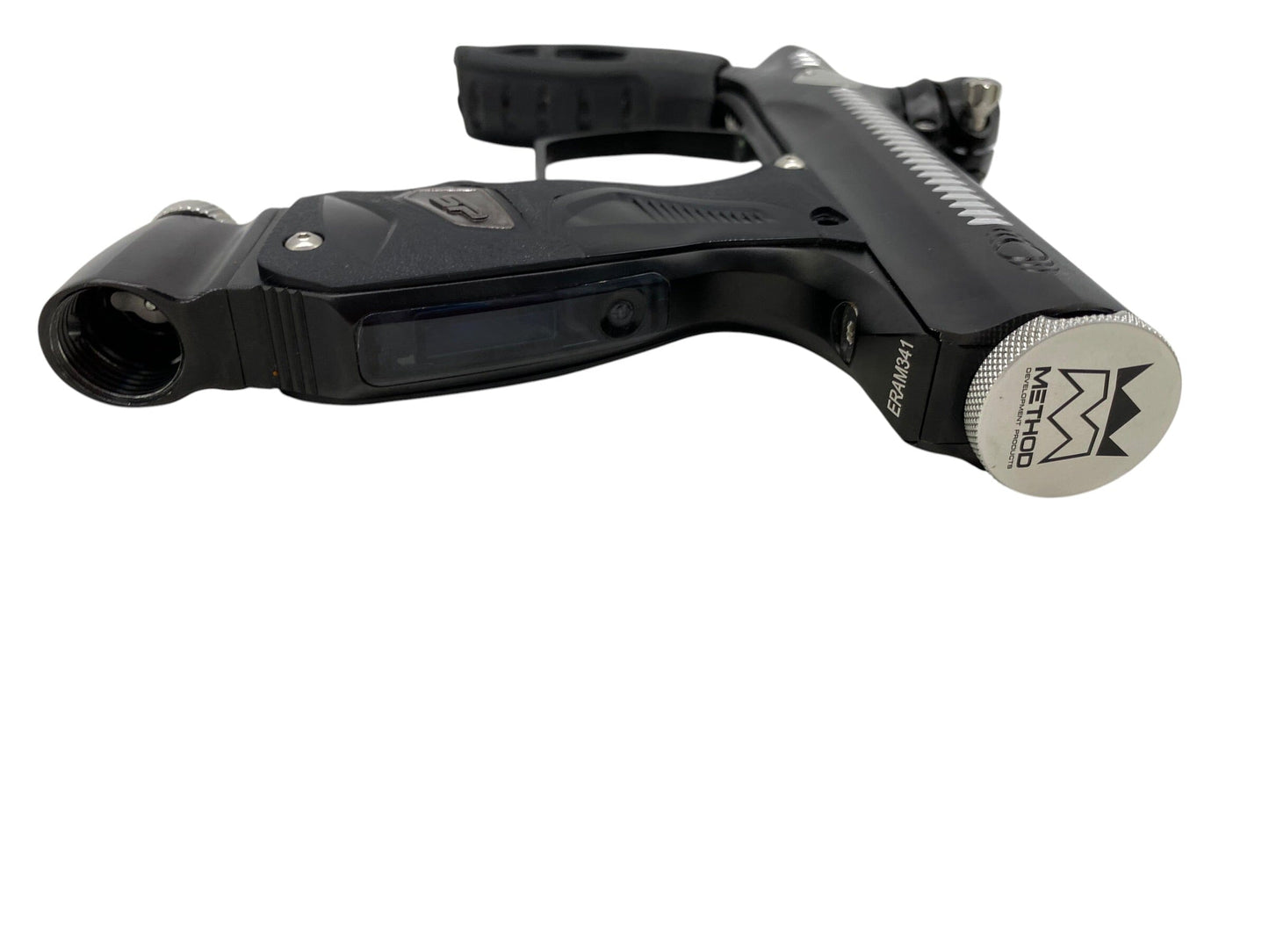 Used Smart Parts Shocker Method Era Paintball Gun Black/Silver Paintball Gun from CPXBrosPaintball Buy/Sell/Trade Paintball Markers, New Paintball Guns, Paintball Hoppers, Paintball Masks, and Hormesis Headbands