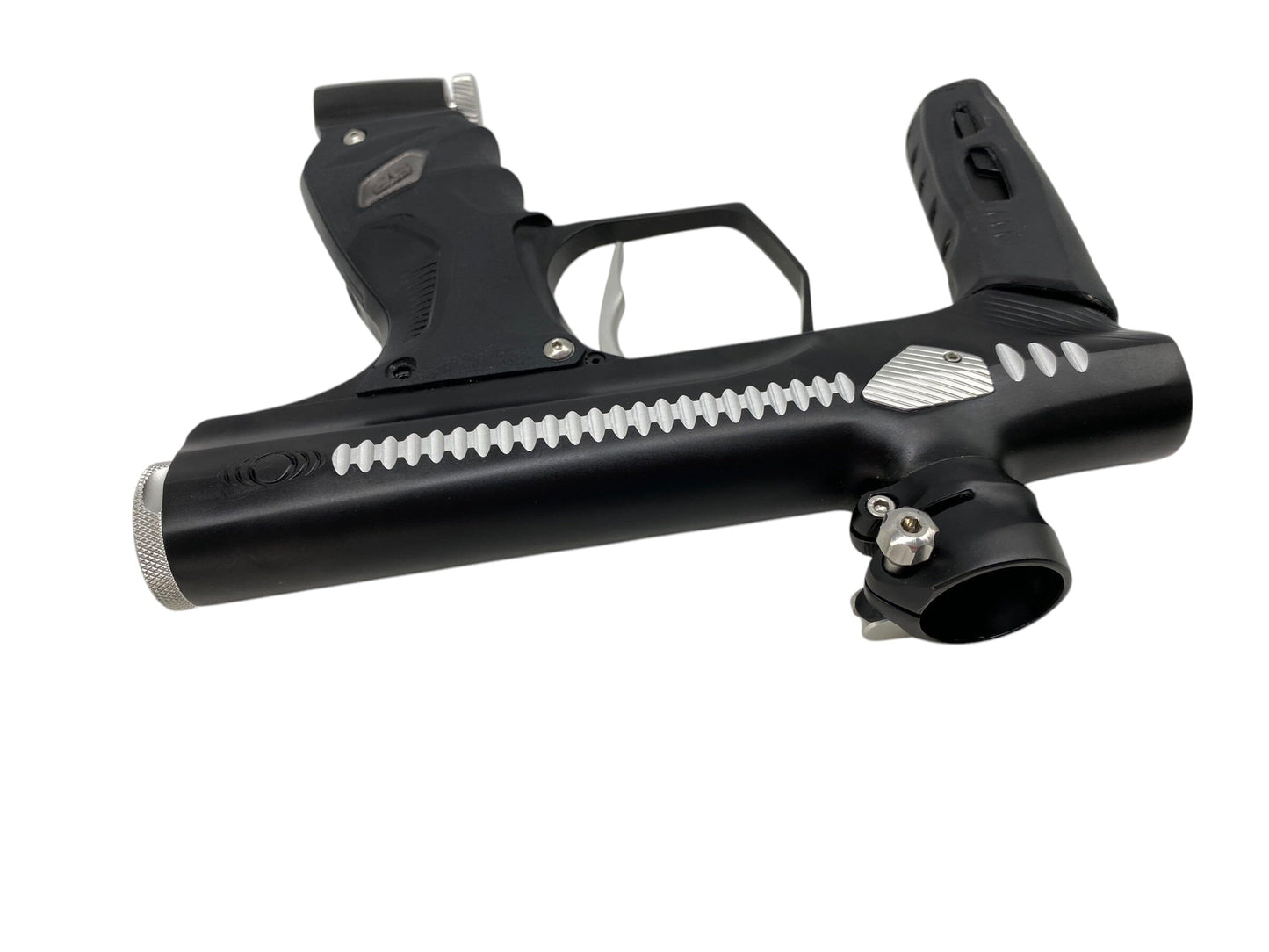Used Smart Parts Shocker Method Era Paintball Gun Black/Silver Paintball Gun from CPXBrosPaintball Buy/Sell/Trade Paintball Markers, New Paintball Guns, Paintball Hoppers, Paintball Masks, and Hormesis Headbands