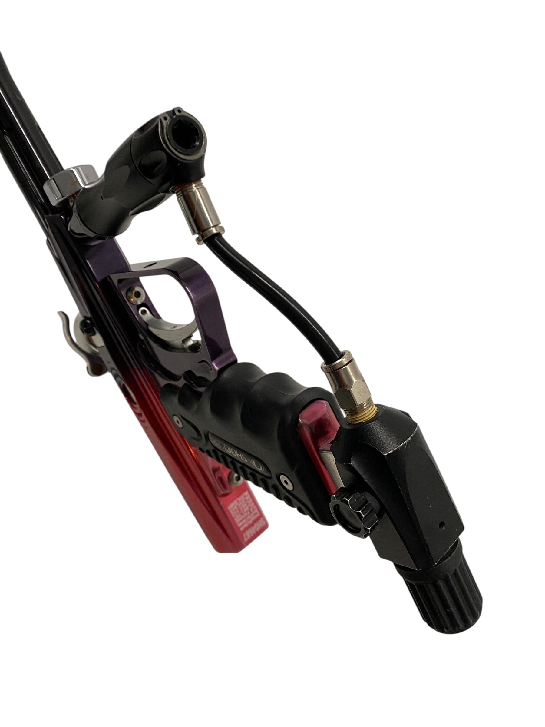 Used Smart Parts Shocker Red to Black Fade Paintball Gun Paintball Gun from CPXBrosPaintball Buy/Sell/Trade Paintball Markers, New Paintball Guns, Paintball Hoppers, Paintball Masks, and Hormesis Headbands