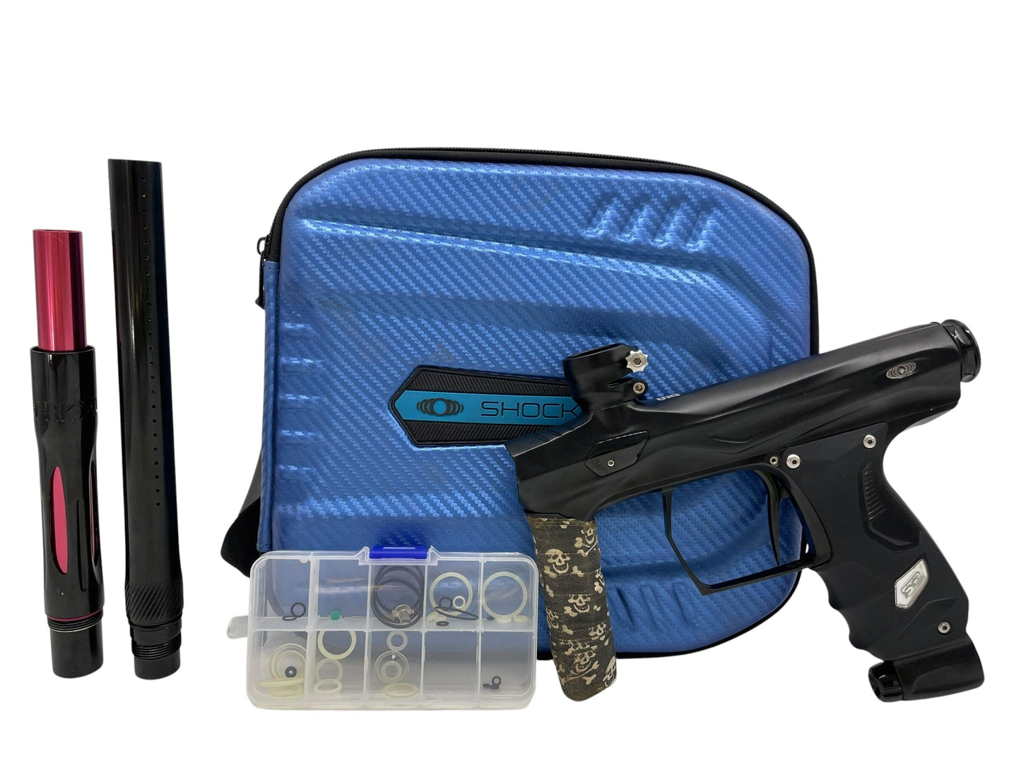 Used Smart Parts SP Shocker Amp Midnight Paintball Gun Paintball Gun from CPXBrosPaintball Buy/Sell/Trade Paintball Markers, New Paintball Guns, Paintball Hoppers, Paintball Masks, and Hormesis Headbands