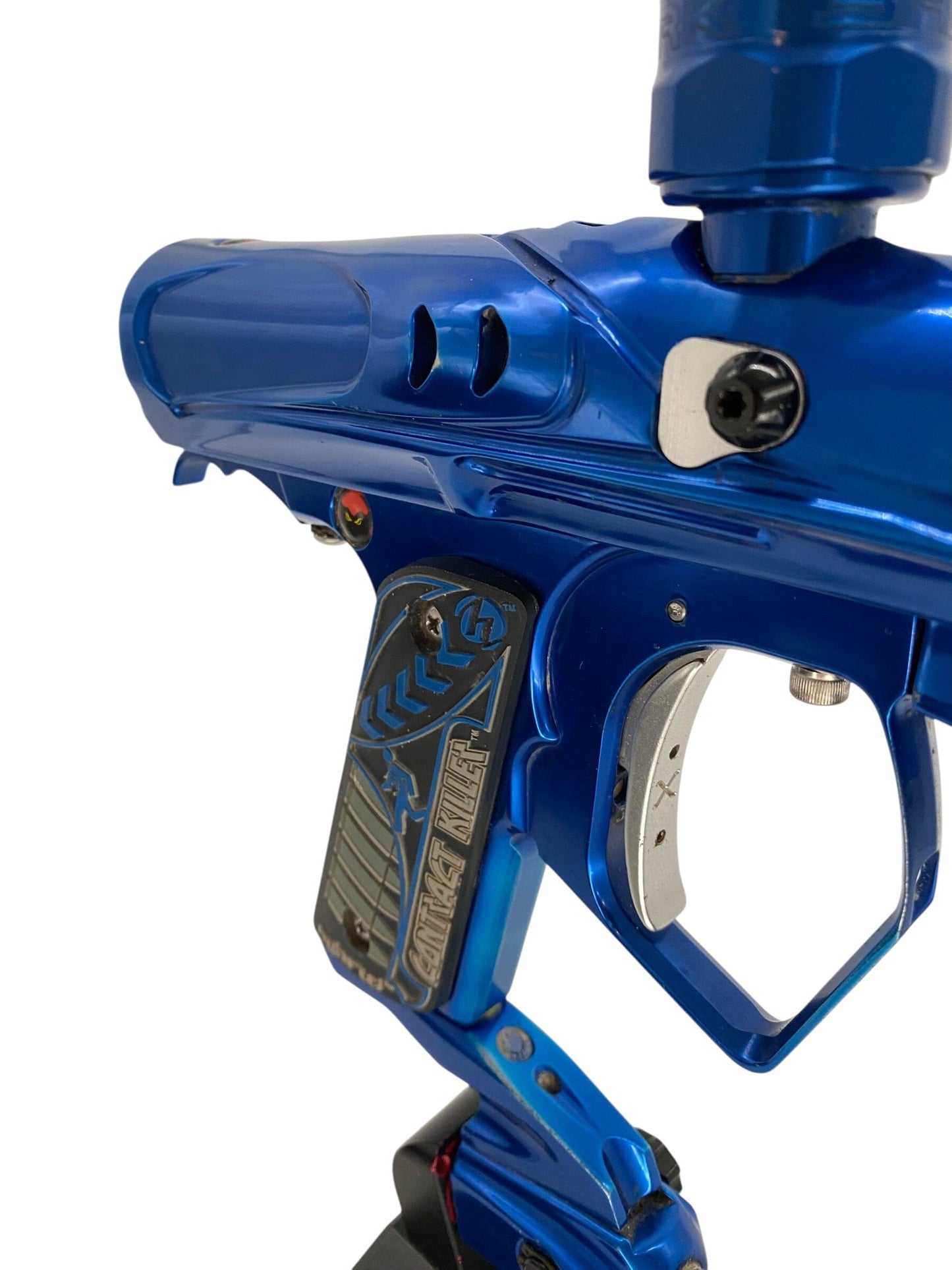 Used Smart Parts Warped Dark Shocker Blue Paintball Gun Paintball Gun from CPXBrosPaintball Buy/Sell/Trade Paintball Markers, New Paintball Guns, Paintball Hoppers, Paintball Masks, and Hormesis Headbands