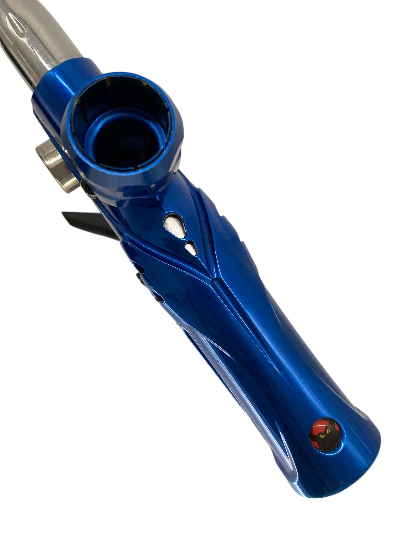 Used Smart Parts Warped Dark Shocker Blue Paintball Gun Paintball Gun from CPXBrosPaintball Buy/Sell/Trade Paintball Markers, New Paintball Guns, Paintball Hoppers, Paintball Masks, and Hormesis Headbands