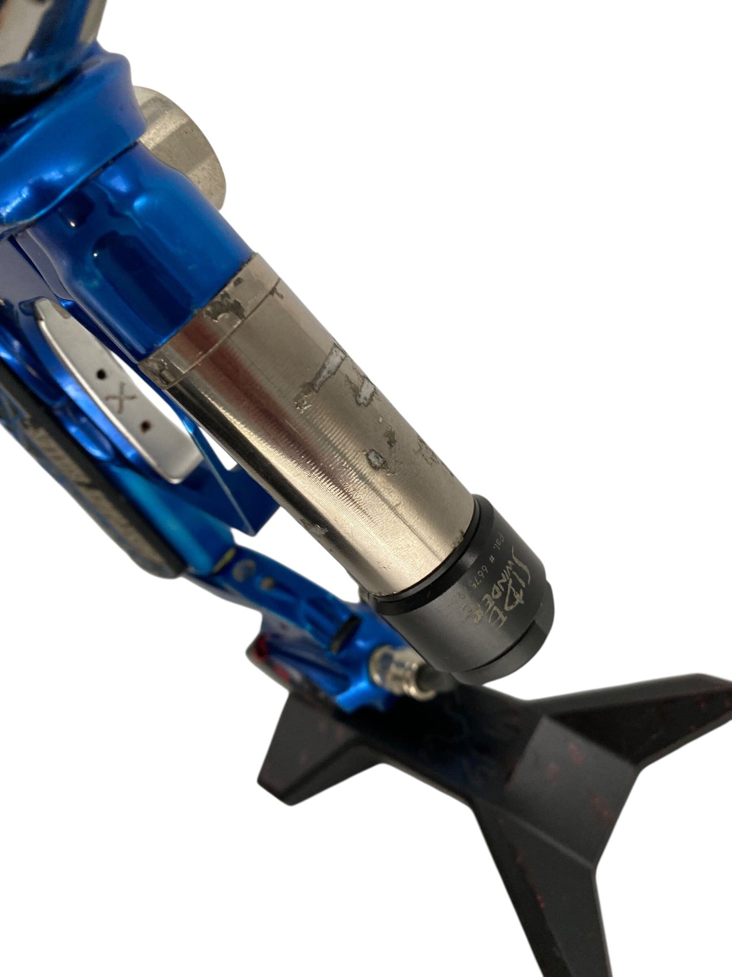 Used Smart Parts Warped Dark Shocker Blue Paintball Gun Paintball Gun from CPXBrosPaintball Buy/Sell/Trade Paintball Markers, New Paintball Guns, Paintball Hoppers, Paintball Masks, and Hormesis Headbands