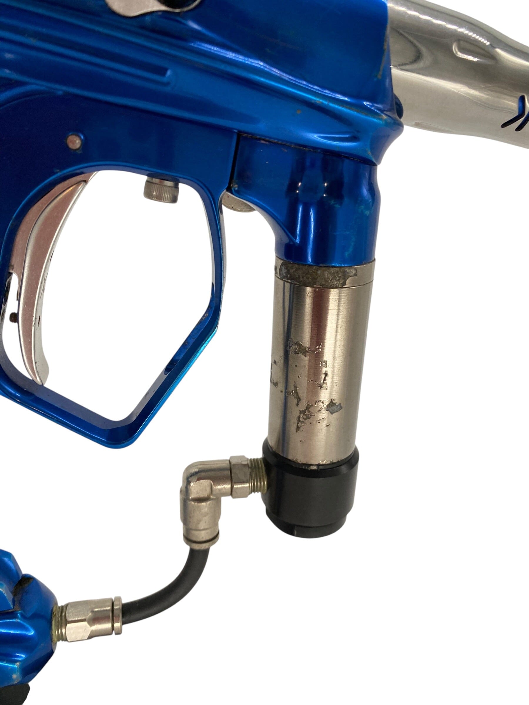 Used Smart Parts Warped Dark Shocker Blue Paintball Gun Paintball Gun from CPXBrosPaintball Buy/Sell/Trade Paintball Markers, New Paintball Guns, Paintball Hoppers, Paintball Masks, and Hormesis Headbands