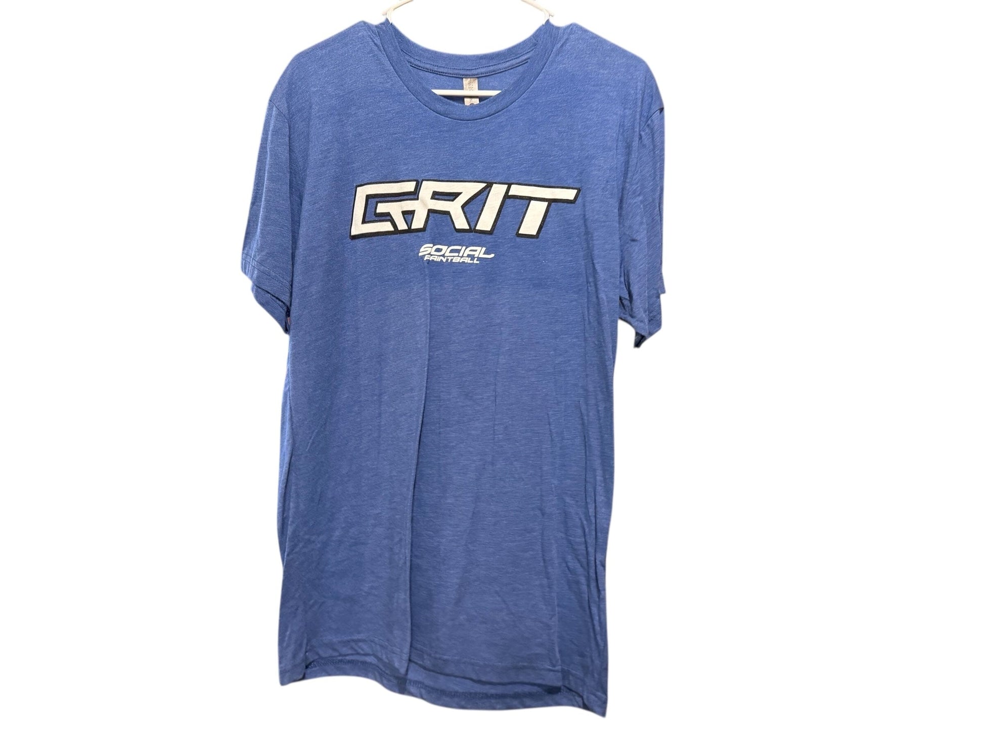 Used Social Paintball Grit T-Shirt - SIZE LARGE Paintball Gun from CPXBrosPaintball Buy/Sell/Trade Paintball Markers, New Paintball Guns, Paintball Hoppers, Paintball Masks, and Hormesis Headbands