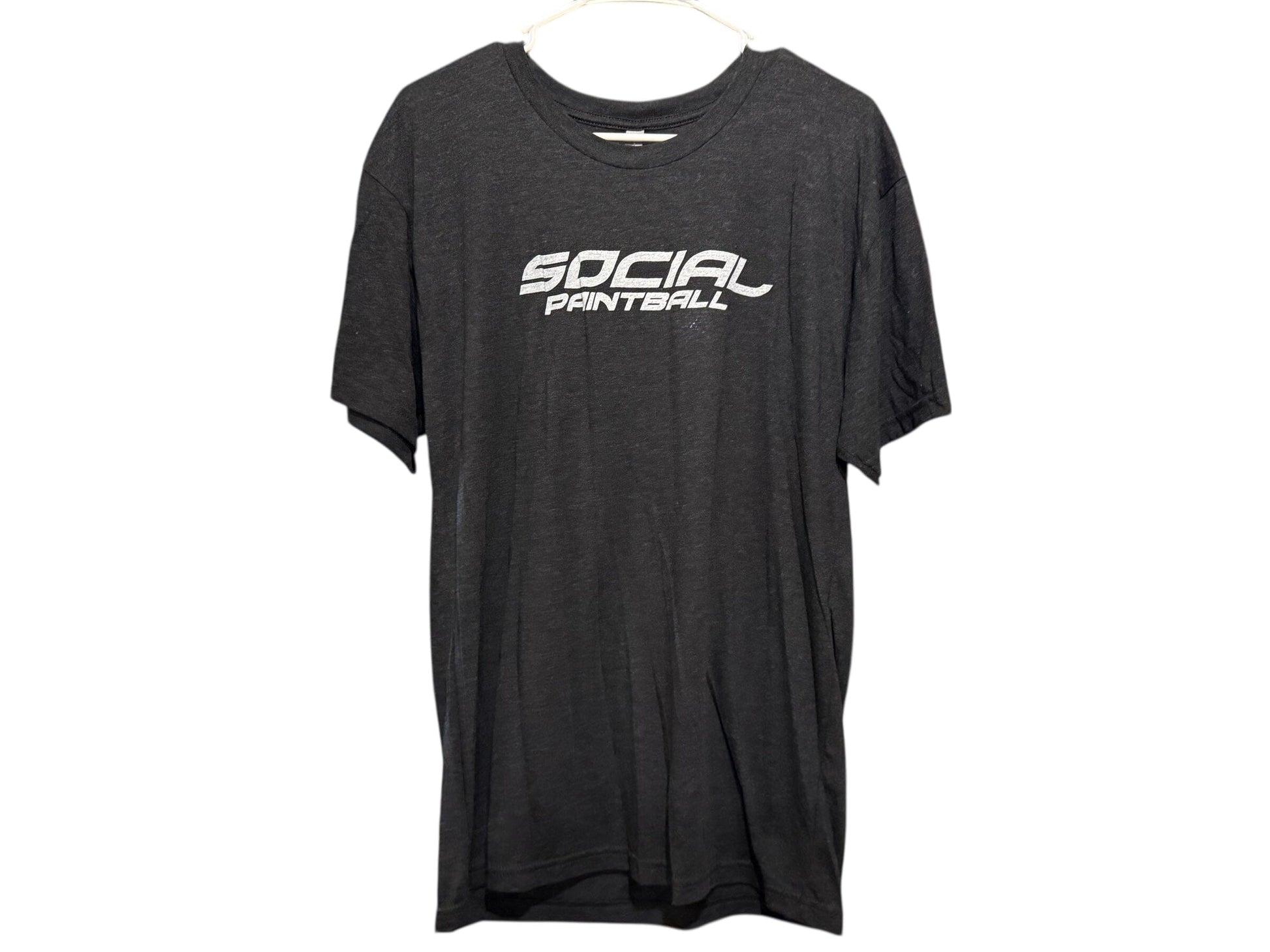 Used Social Paintball T-Shirt - SIZE LARGE Paintball Gun from CPXBrosPaintball Buy/Sell/Trade Paintball Markers, New Paintball Guns, Paintball Hoppers, Paintball Masks, and Hormesis Headbands