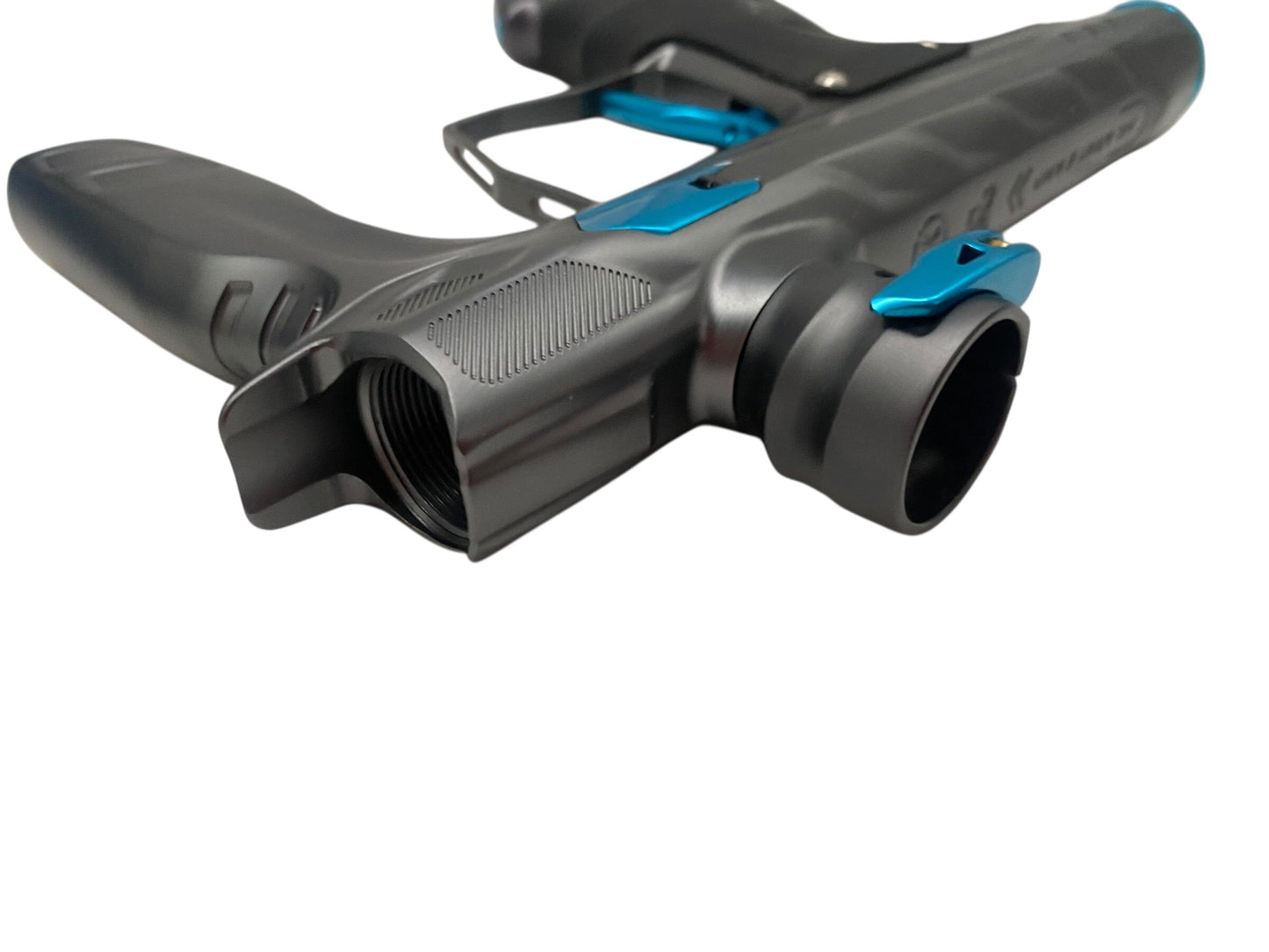 Used SP HK ARMY Shocker Amp Grey/Teal Paintball Gun Paintball Gun from CPXBrosPaintball Buy/Sell/Trade Paintball Markers, New Paintball Guns, Paintball Hoppers, Paintball Masks, and Hormesis Headbands