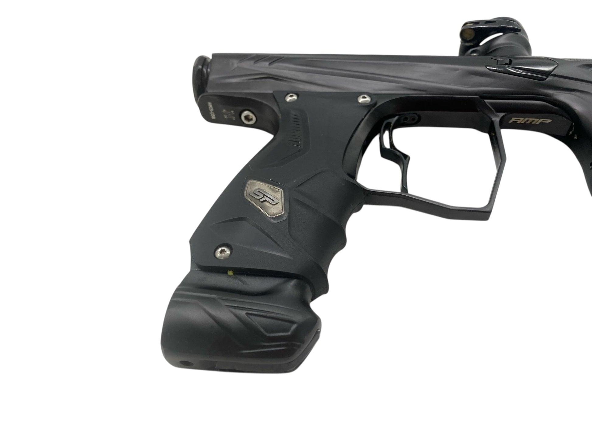 Used Sp Hk Army Shocker Amp Paintball Gun Black Paintball Gun from CPXBrosPaintball Buy/Sell/Trade Paintball Markers, New Paintball Guns, Paintball Hoppers, Paintball Masks, and Hormesis Headbands