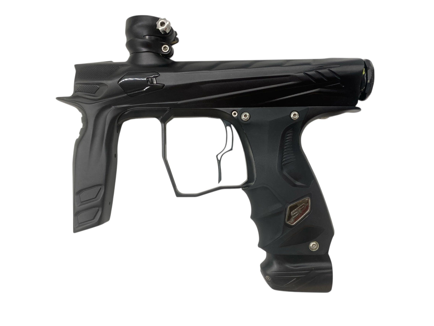 Used Sp Hk Army Shocker Amp Paintball Gun Black Paintball Gun from CPXBrosPaintball Buy/Sell/Trade Paintball Markers, New Paintball Guns, Paintball Hoppers, Paintball Masks, and Hormesis Headbands