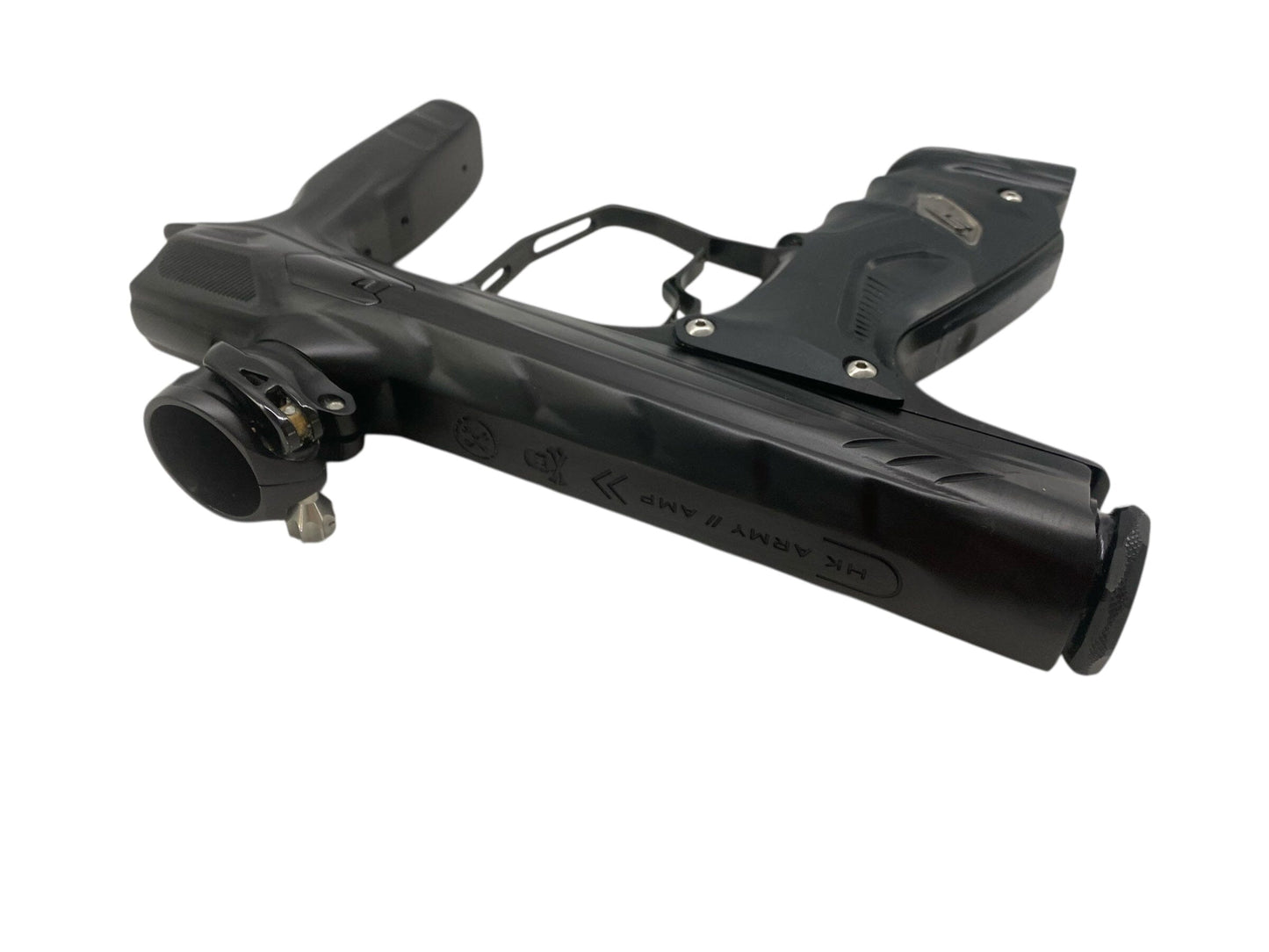 Used Sp Hk Army Shocker Amp Paintball Gun Black Paintball Gun from CPXBrosPaintball Buy/Sell/Trade Paintball Markers, New Paintball Guns, Paintball Hoppers, Paintball Masks, and Hormesis Headbands