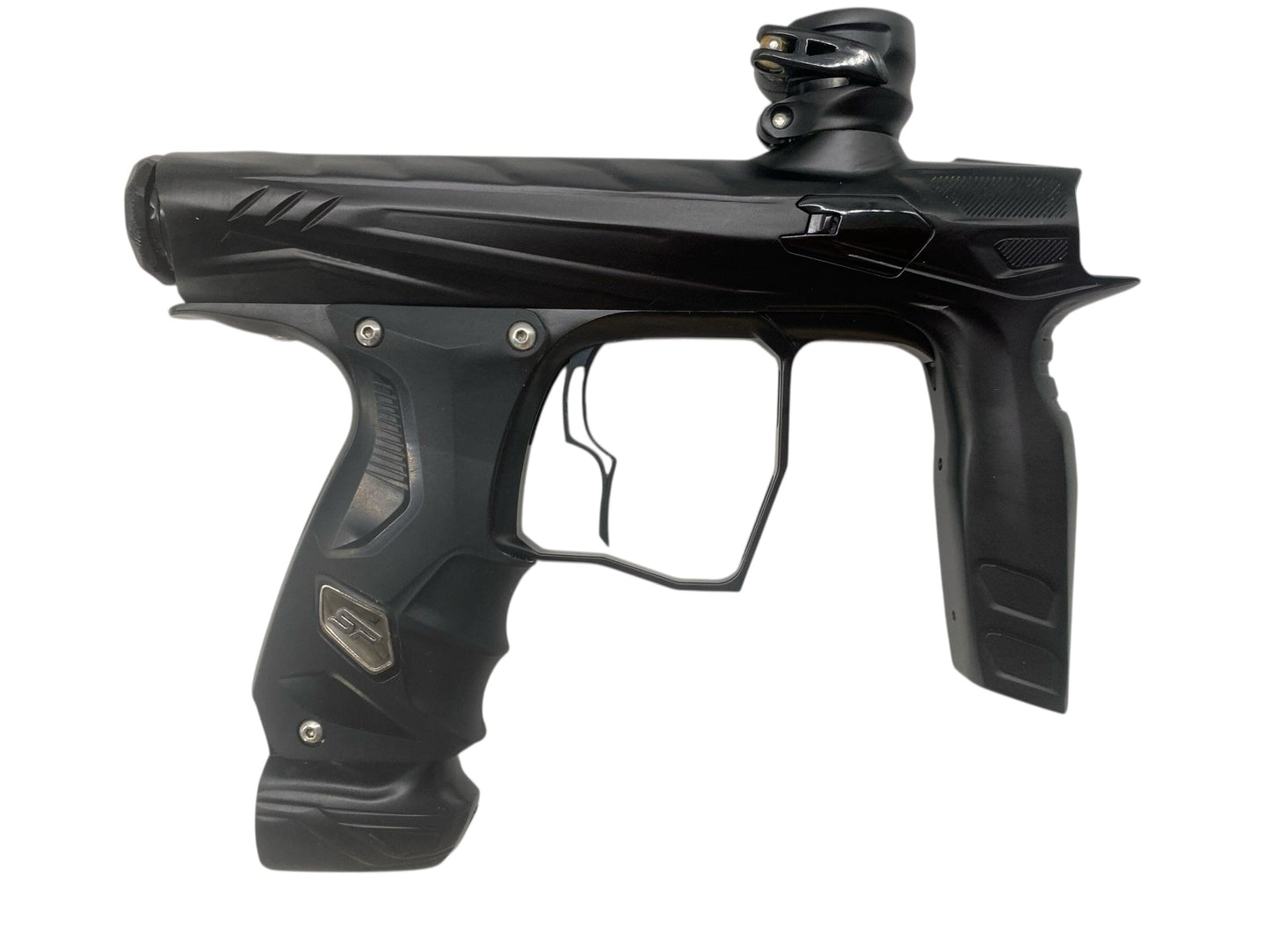 Used Sp Hk Army Shocker Amp Paintball Gun Black Paintball Gun from CPXBrosPaintball Buy/Sell/Trade Paintball Markers, New Paintball Guns, Paintball Hoppers, Paintball Masks, and Hormesis Headbands
