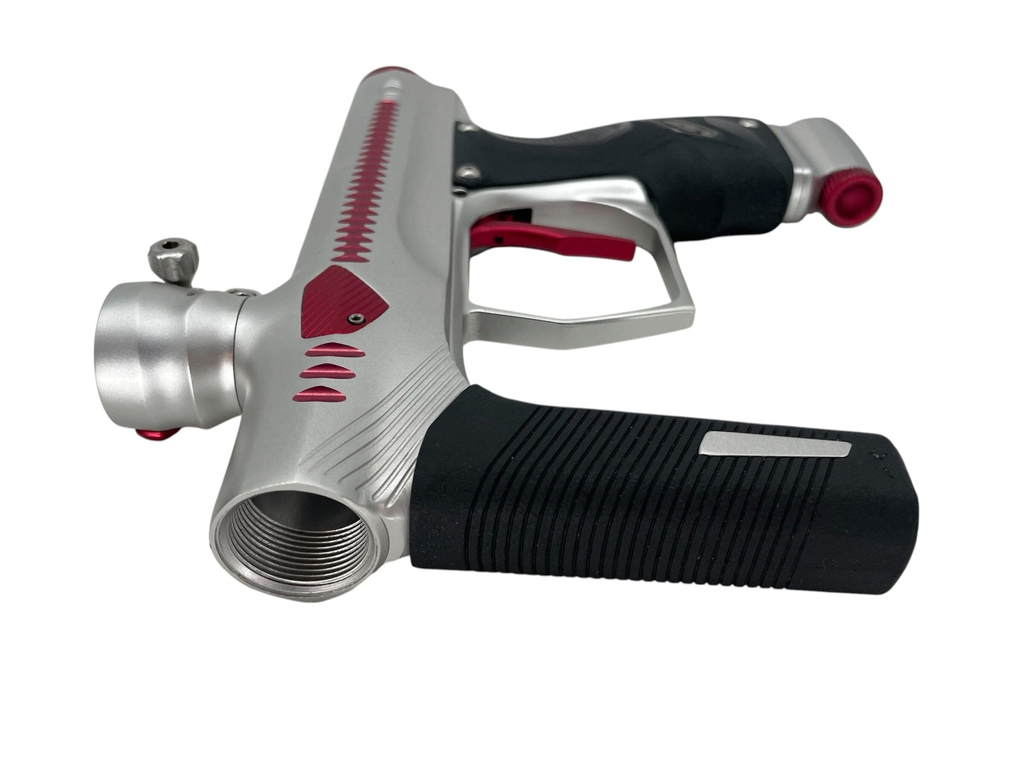 Used SP Method Shocker Era Silver/Red Paintball Gun Paintball Gun from CPXBrosPaintball Buy/Sell/Trade Paintball Markers, New Paintball Guns, Paintball Hoppers, Paintball Masks, and Hormesis Headbands