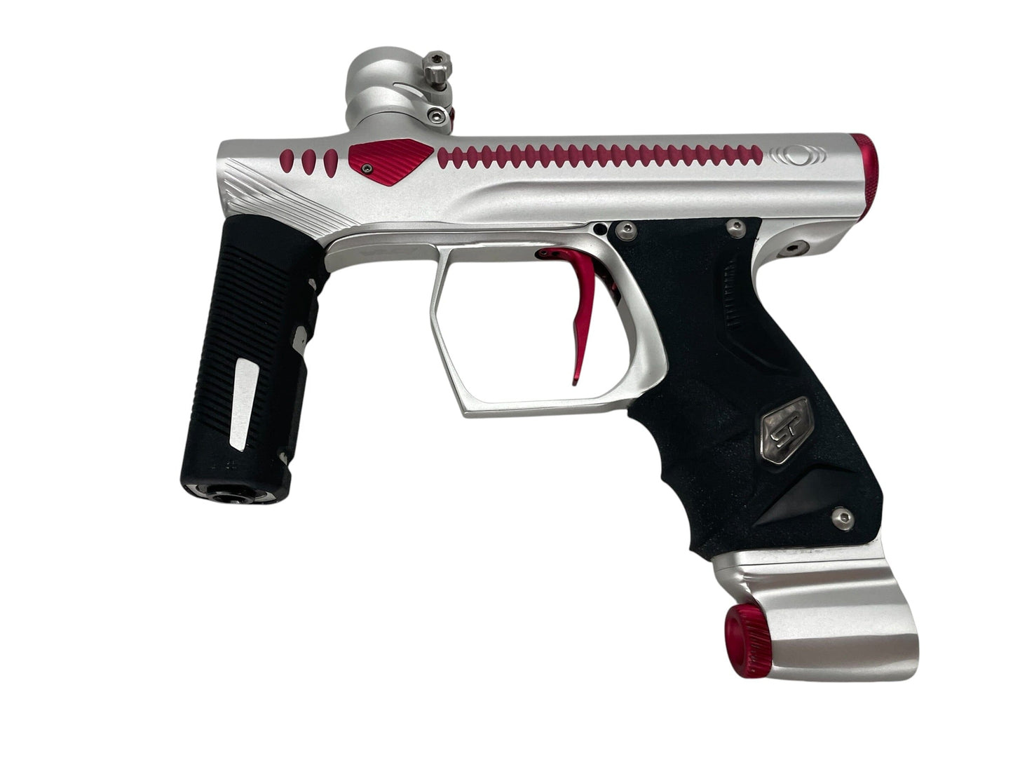Used SP Method Shocker Era Silver/Red Paintball Gun Paintball Gun from CPXBrosPaintball Buy/Sell/Trade Paintball Markers, New Paintball Guns, Paintball Hoppers, Paintball Masks, and Hormesis Headbands