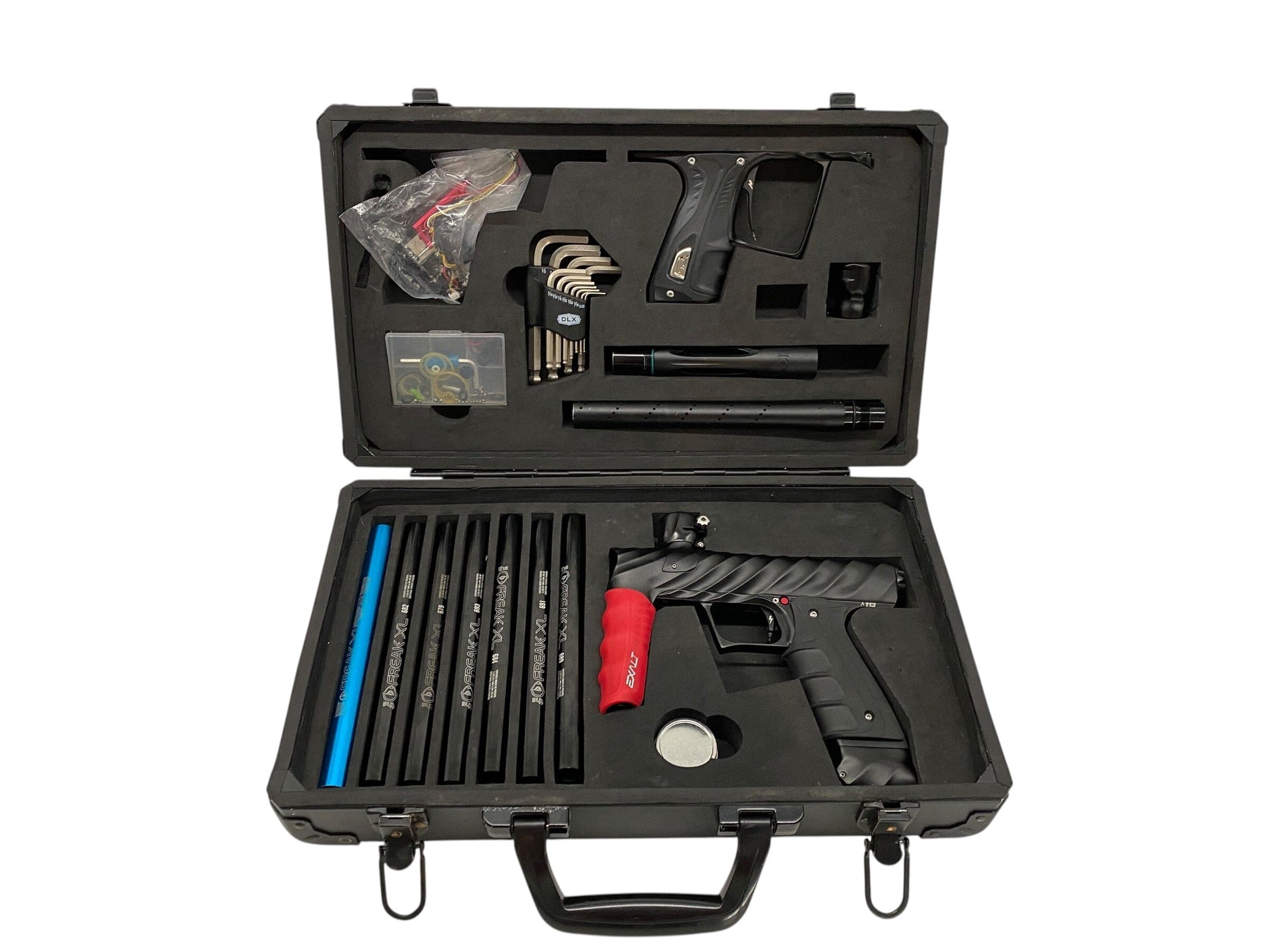 Used Sp Shocker ADRENALINE Xls Cvo Paintball Gun Black Paintball Gun from CPXBrosPaintball Buy/Sell/Trade Paintball Markers, New Paintball Guns, Paintball Hoppers, Paintball Masks, and Hormesis Headbands