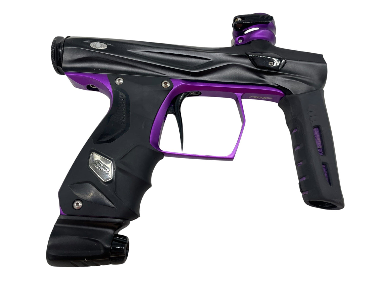 Used SP Shocker Amp Black/Purple Paintball Gun Paintball Gun from CPXBrosPaintball Buy/Sell/Trade Paintball Markers, New Paintball Guns, Paintball Hoppers, Paintball Masks, and Hormesis Headbands
