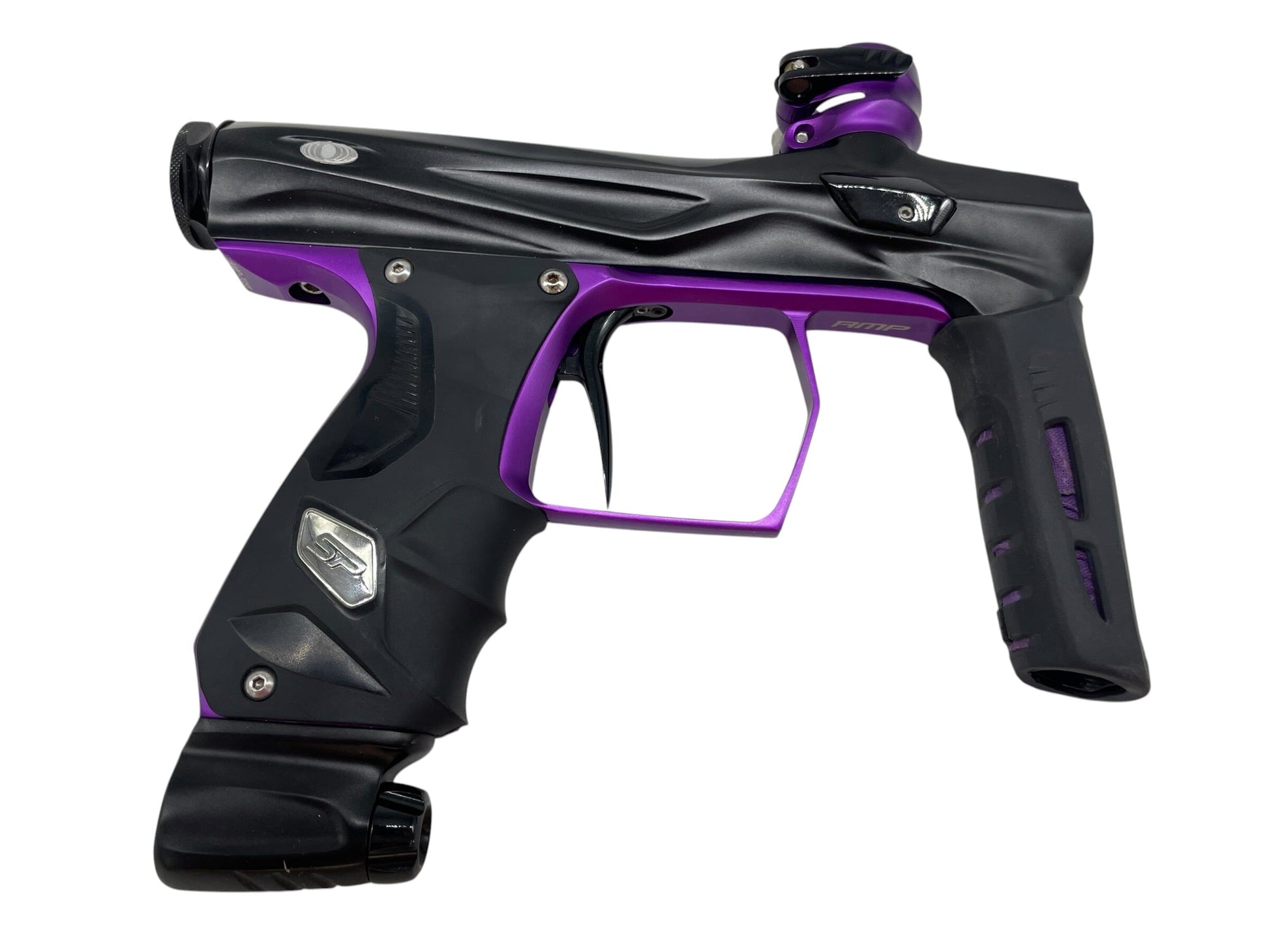 Used SP Shocker Amp Black/Purple Paintball Gun Paintball Gun from CPXBrosPaintball Buy/Sell/Trade Paintball Markers, New Paintball Guns, Paintball Hoppers, Paintball Masks, and Hormesis Headbands