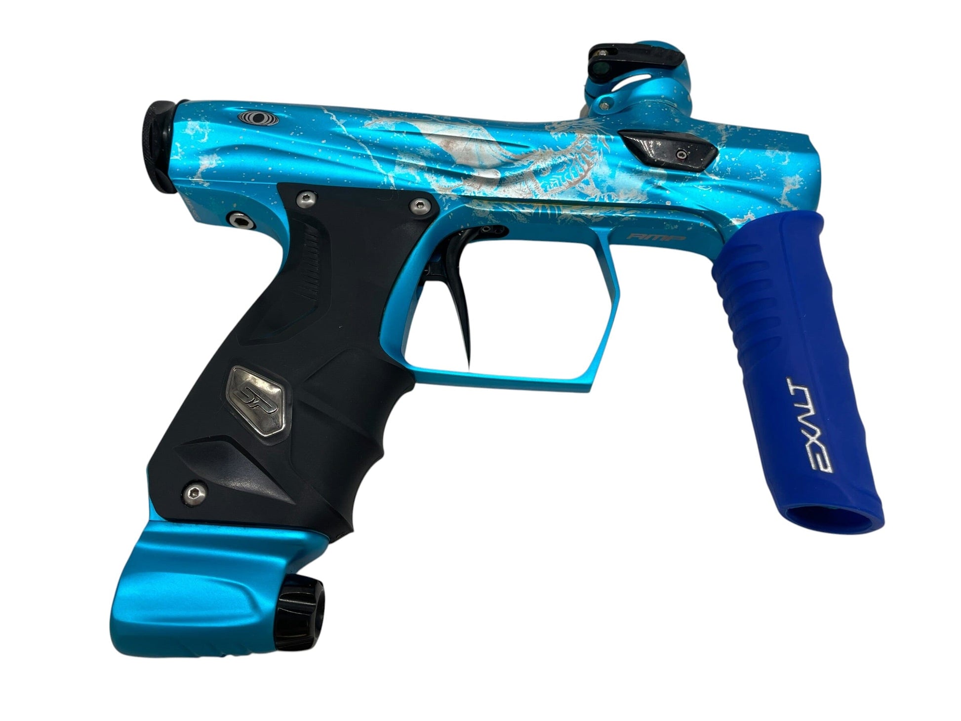 Used SP Shocker Amp Blue/Black Paintball Gun Paintball Gun from CPXBrosPaintball Buy/Sell/Trade Paintball Markers, New Paintball Guns, Paintball Hoppers, Paintball Masks, and Hormesis Headbands