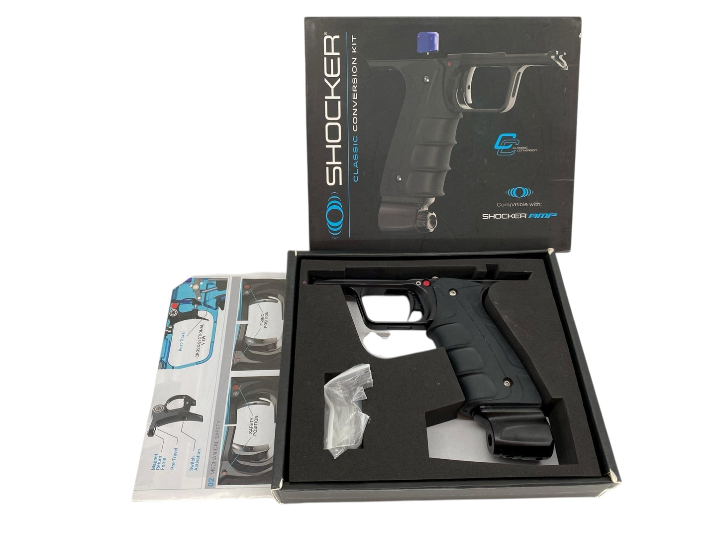 Used SP Shocker AMP Mechanical Conversion Kit Mech Kit Paintball Gun from CPXBrosPaintball Buy/Sell/Trade Paintball Markers, New Paintball Guns, Paintball Hoppers, Paintball Masks, and Hormesis Headbands