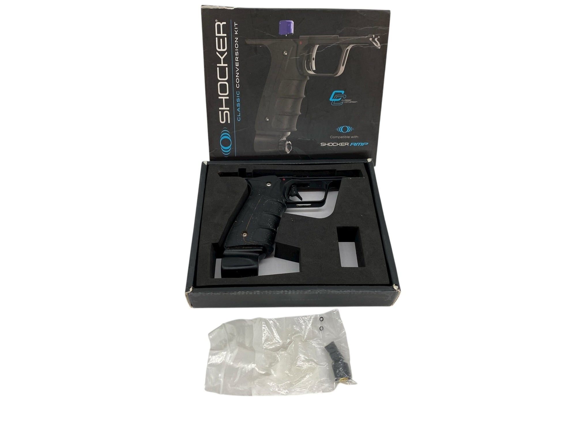 Used SP Shocker AMP Mechanical Conversion Kit Mech Kit Paintball Gun from CPXBrosPaintball Buy/Sell/Trade Paintball Markers, New Paintball Guns, Paintball Hoppers, Paintball Masks, and Hormesis Headbands